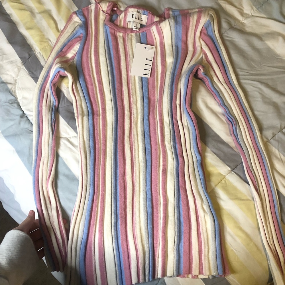 Striped long sleeve shirt